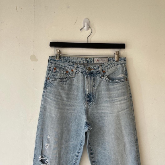 Adriano Goldschmied AG Jeans Denim Vintage Straight Leg Blue Jeans Size 27R - Picture 2 of 6